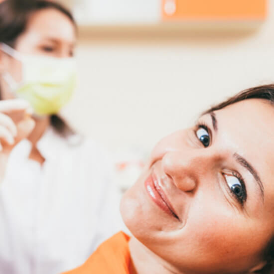 Patient in Fairfax getting a root canal